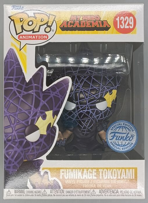 #1329 Fumikage Tokoyami (Black Abyss) My Hero Academia Funko POP