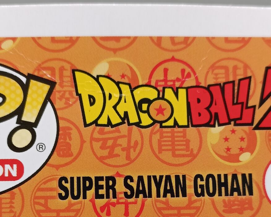 #858 Super Saiyan Gohan (Teenage) Glow Dragon Ball Z Box Damaged Funko POP
