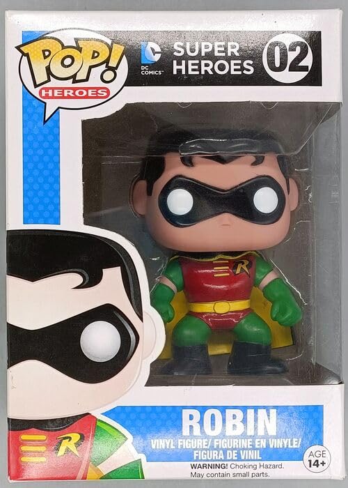 02 Robin (DC Super Heroes) - Funko POP - Box Damaged