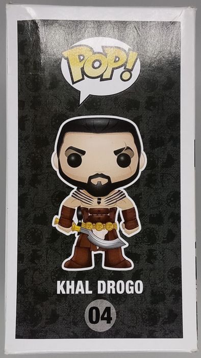 04 Khal Drogo - Game of Thrones - Funko POP - Box Damaged