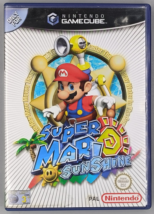 Super Mario Sunshine for Nintendo GameCube [No Manual - Liquid Damage]