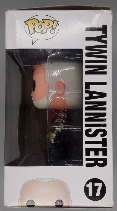 #17 Tywin Lannister (Gold Armor) Game of Thrones Box Damaged Funko POP