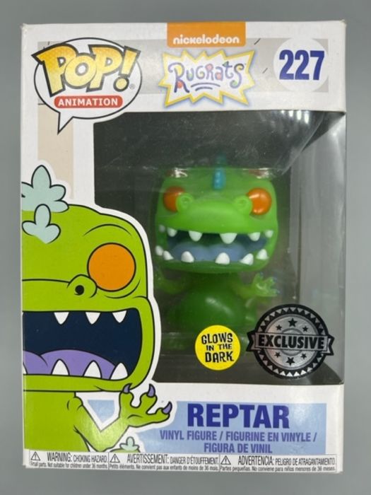 227 Reptar - Glow - Nickelodeon Rugrats Funko POP - Box Damaged