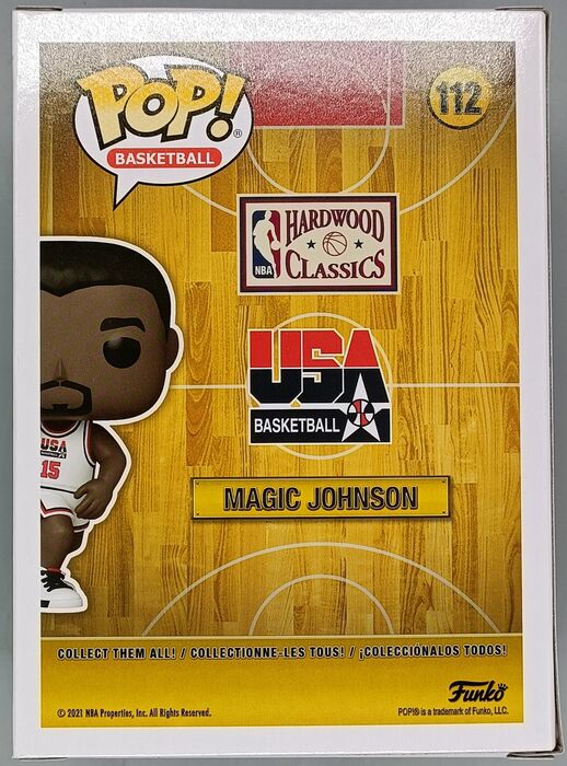 #112 Magic Johnson (USA) - NBA Funko POP