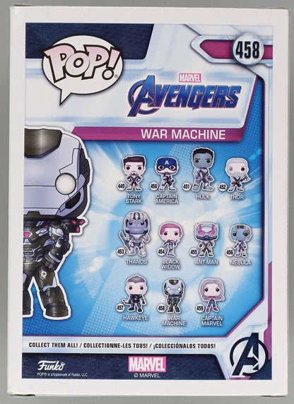#458 War Machine - Marvel Avengers Endgame - Box Damaged Funko POP