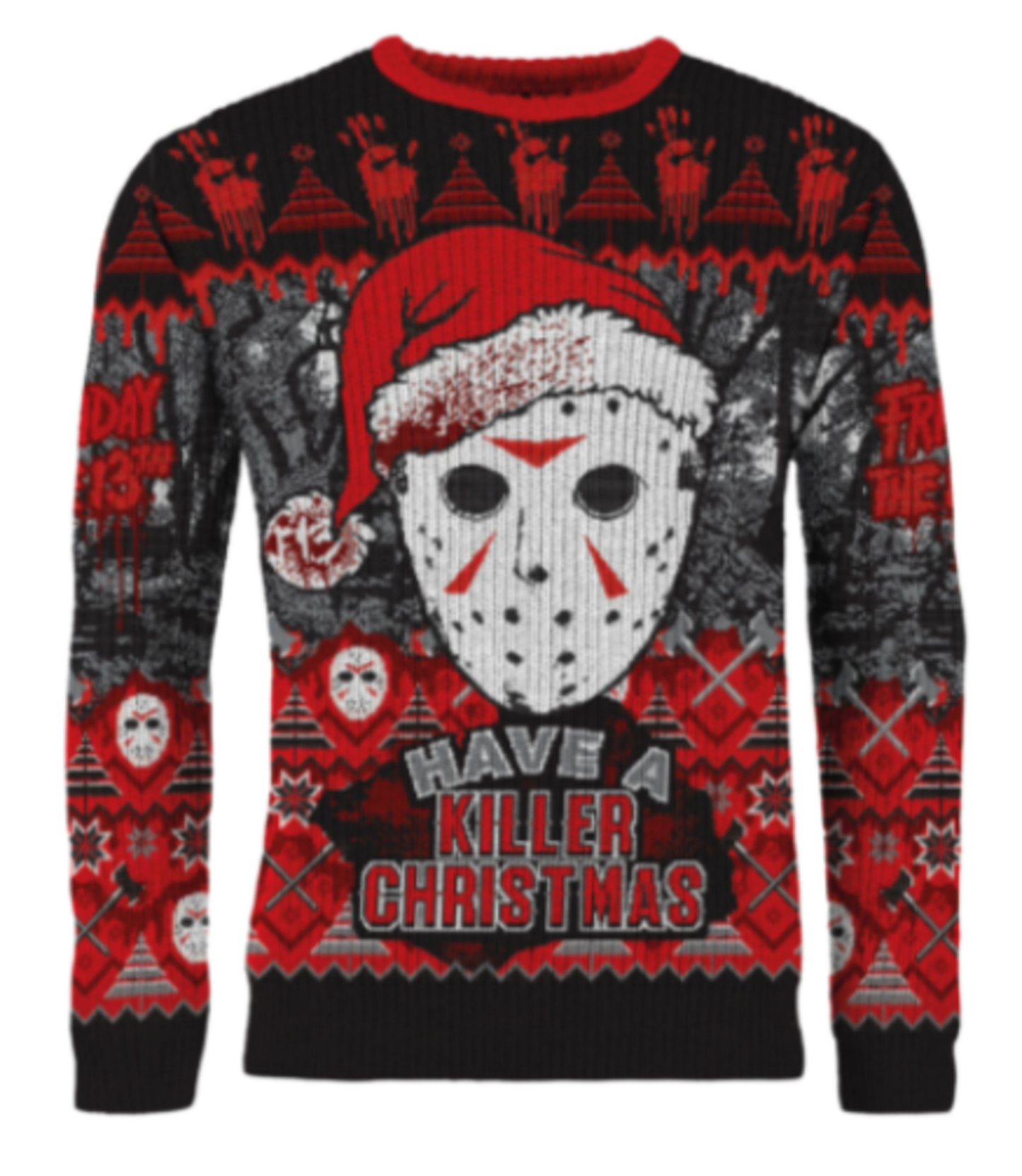 Friday the 13th Christmas Jumper (Size: XXL)