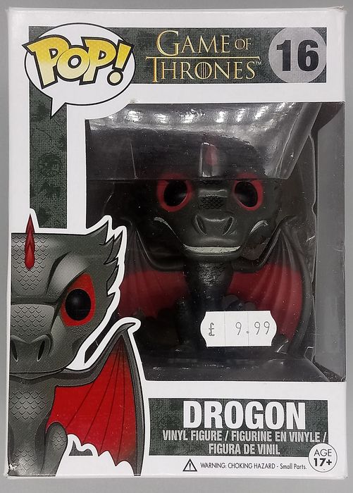 16 Drogon - Game of Thrones - Box Damaged Funko POP