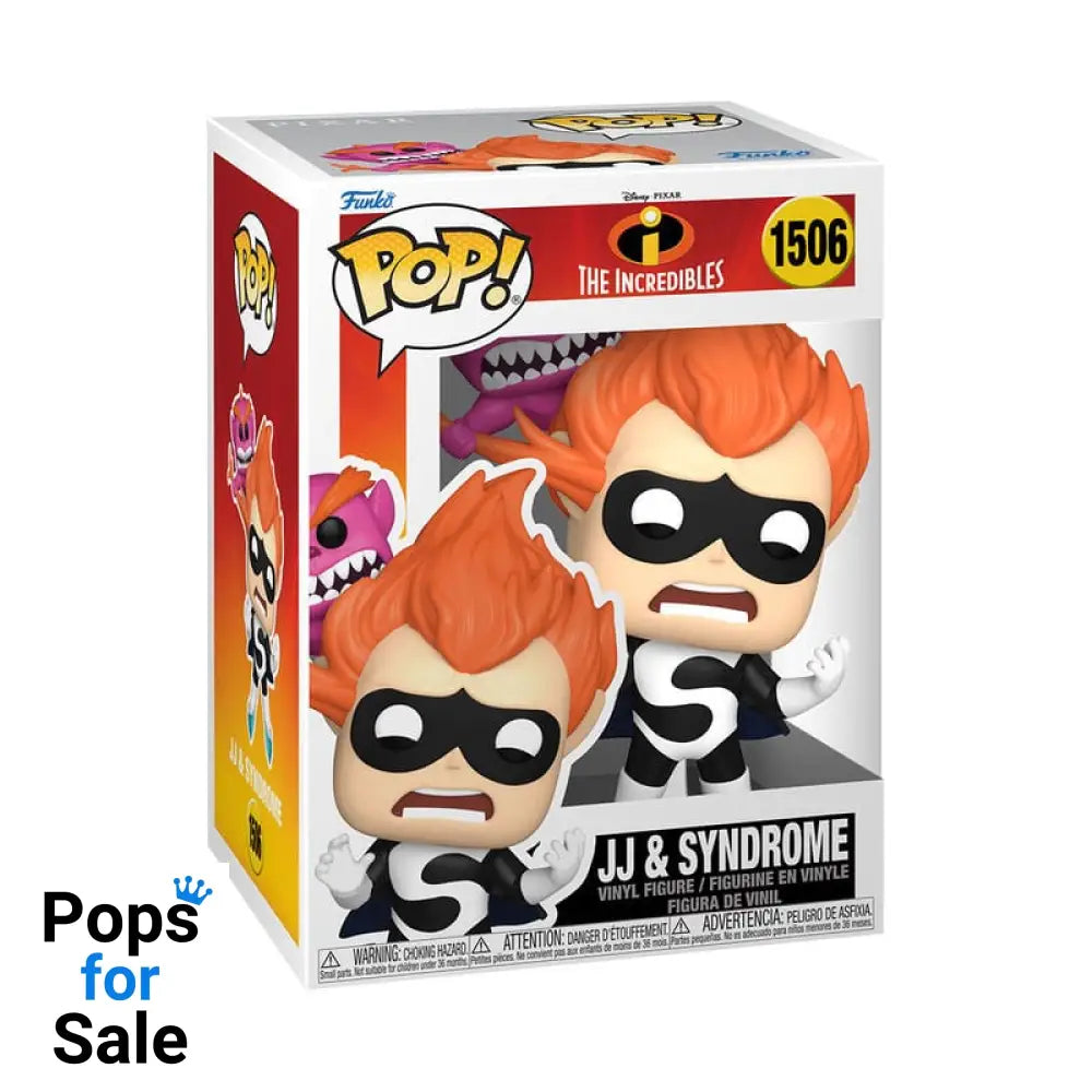 Incredibles 20th Anniversary POP! Vinyl Figure JJ & Syndrome 9 cm