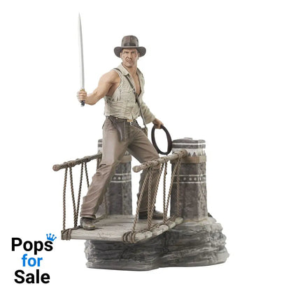 Indiana Jones and the Temple of Doom Deluxe Gallery PVC Statue Rope Bridge 28 cm