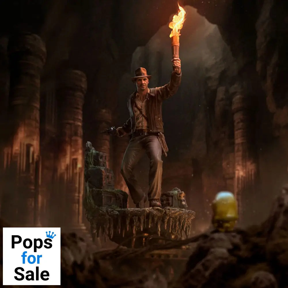 Indiana Jones Art Scale Deluxe Statue 1/10 Indiana Jones 40 cm Statues