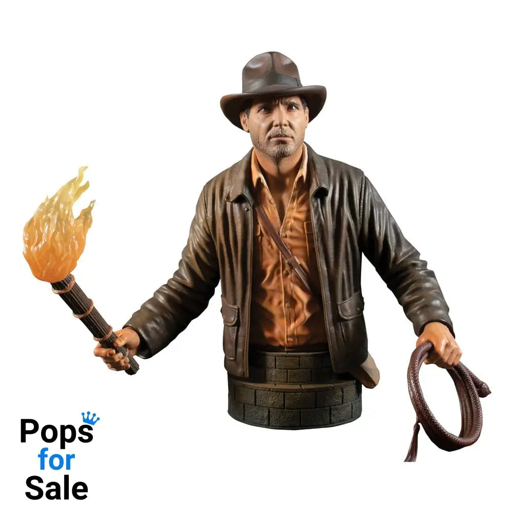 Indiana Jones: Raiders of the Lost Ark Bust 1/6 Indiana Jones Variant SDCC 2023 Exclusive 15 cm