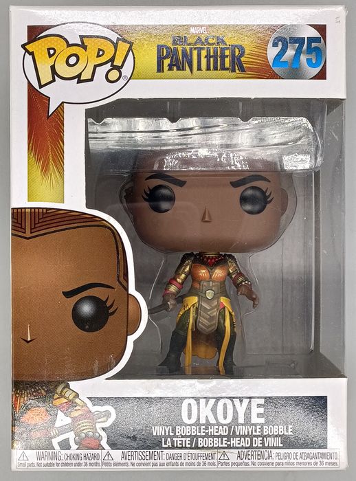 #275 Okoye - Marvel Black Panther - Box Damaged Funko POP