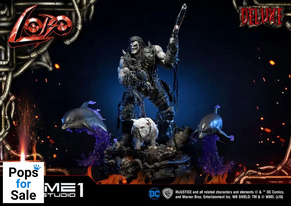 Injustice Gods Among Us Statue 1/3 Lobo Deluxe Version 98 cm