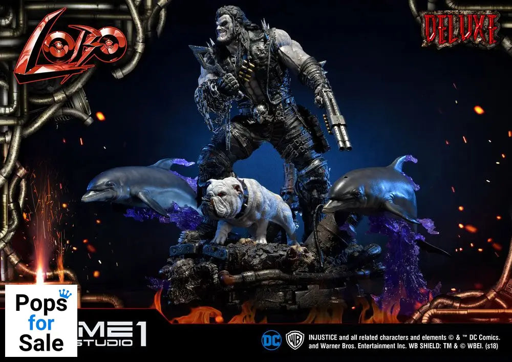 Injustice Gods Among Us Statue 1/3 Lobo Deluxe Version 98 cm