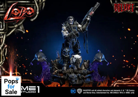 Injustice Gods Among Us Statue 1/3 Lobo Deluxe Version 98 cm