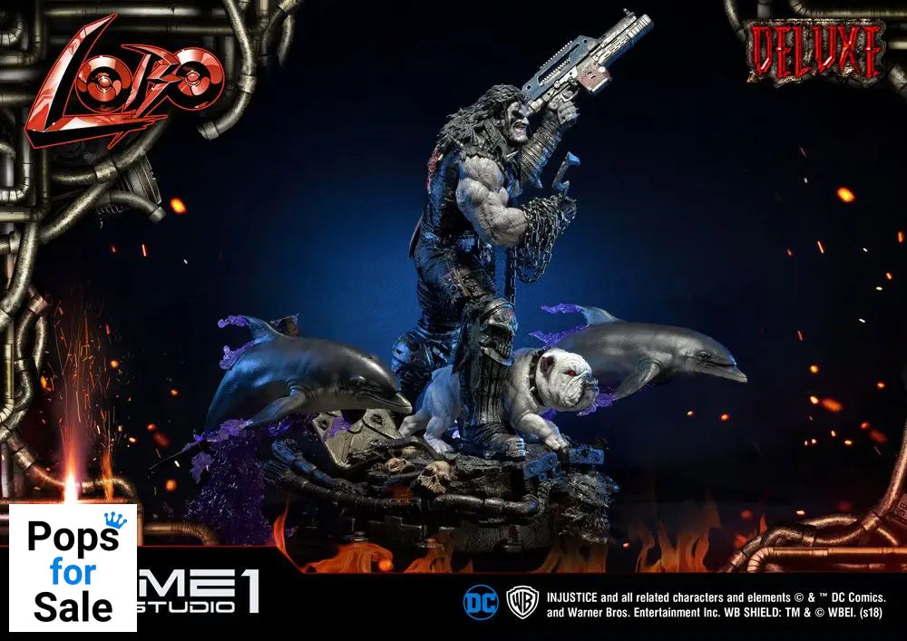 Injustice Gods Among Us Statue 1/3 Lobo Deluxe Version 98 cm