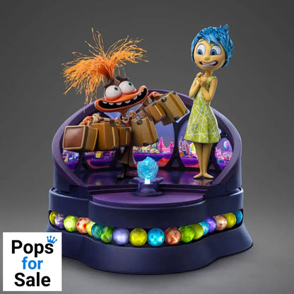 Inside Out 2 Deluxe Art Scale Statue 1/10 Joy and Anxiety 26 cm