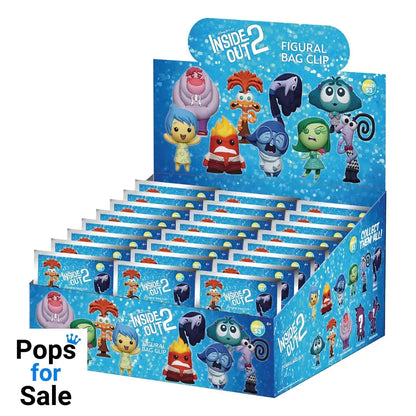 Inside Out 3D PVC Bag Clips Series 2 Display (24)