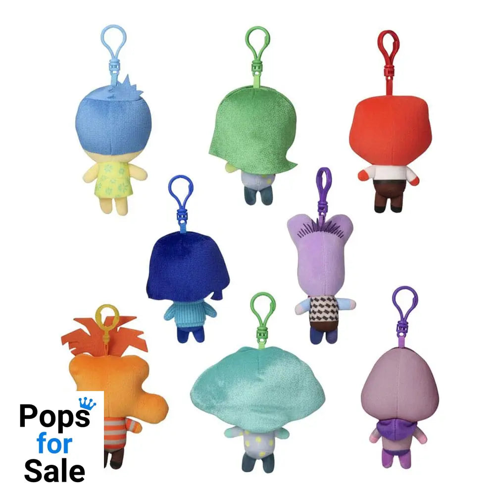 Inside Out Plush Keychains 12 cm Assortment (24) Keyrings