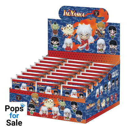 InuYasha 3D Foam Bag Clips Series 2 Display (24)