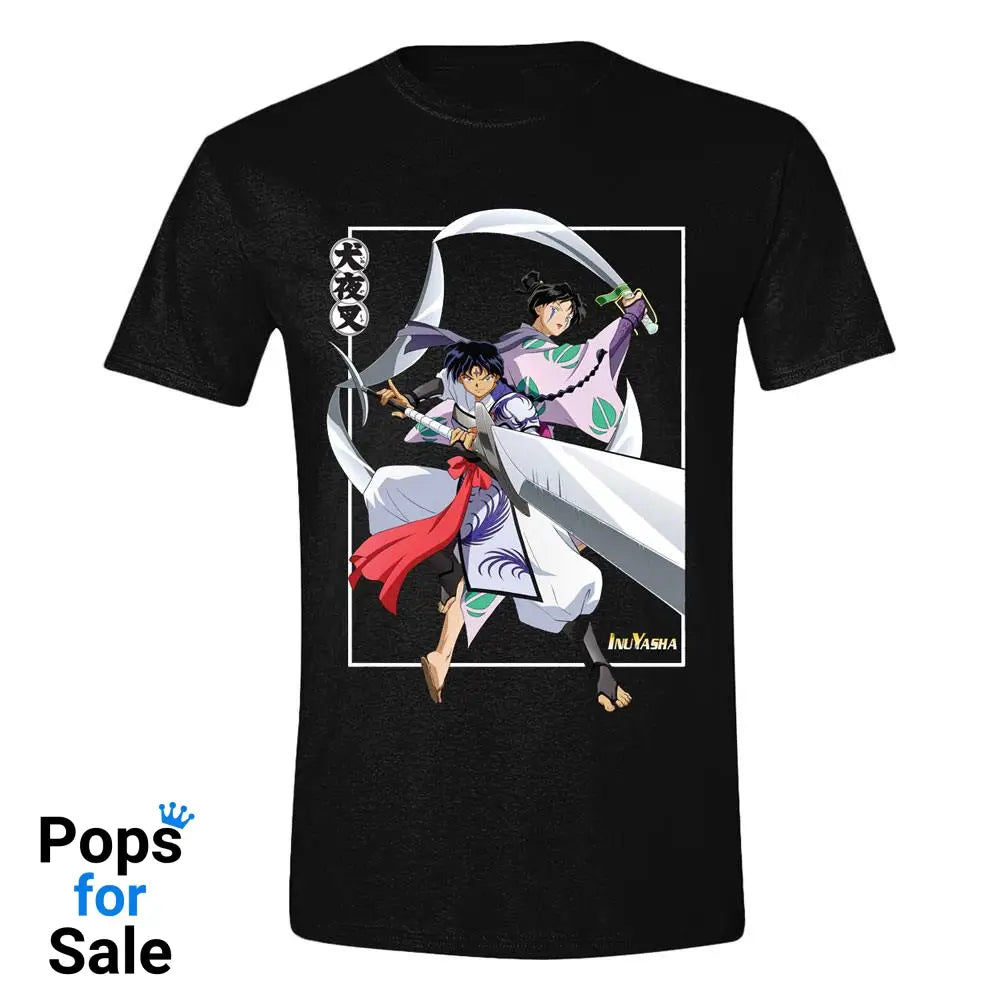InuYasha T-Shirt Jakotsu and Bankotsu Fighting Size L