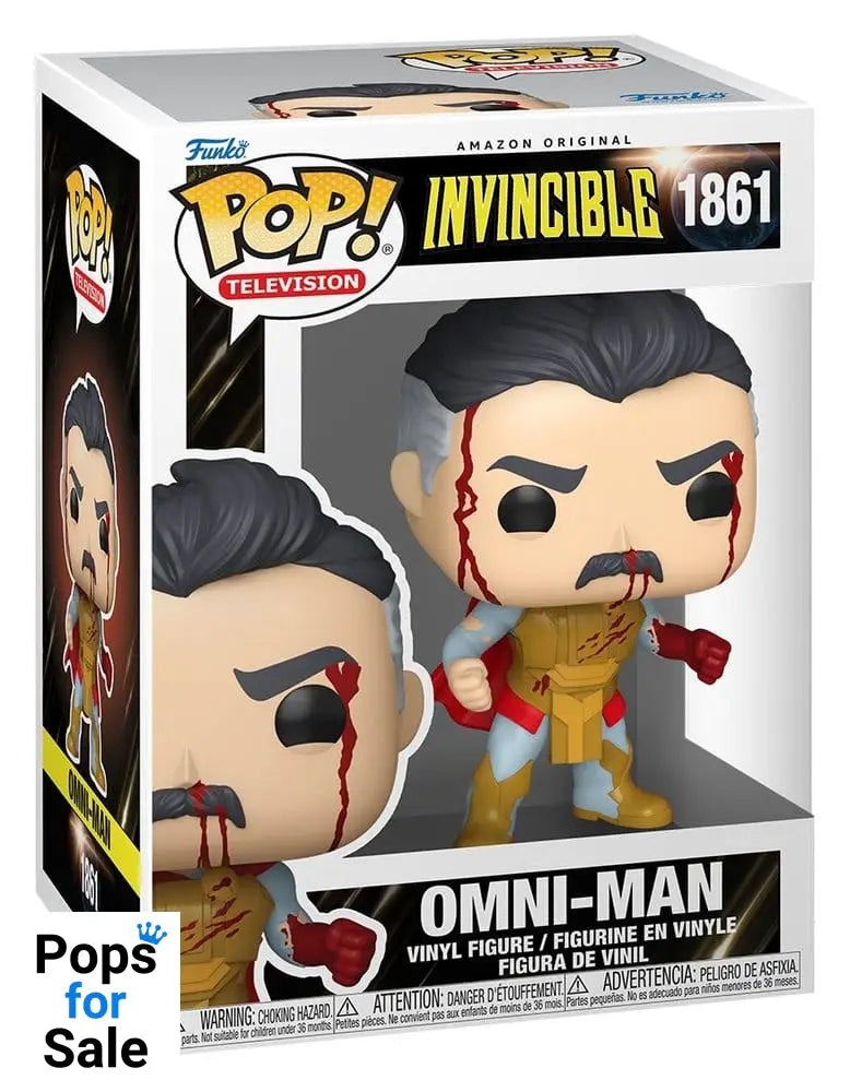 Invincible 2 POP! TV Vinyl Figure Omni-Man (Armor) (Bloody) 9 cm