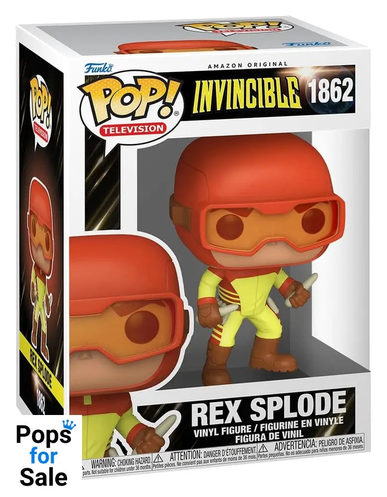 Invincible 2 POP! Vinyl Figures Rex Splode with Chase 9 cm Assortment (6)