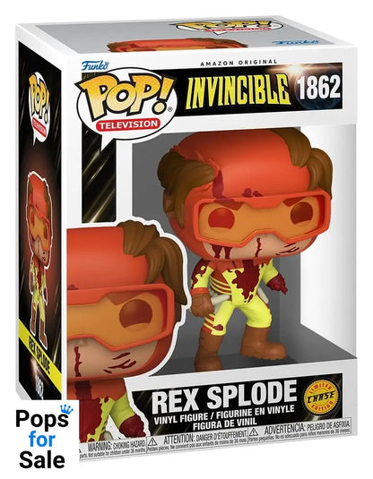 Invincible 2 POP! Vinyl Figures Rex Splode with Chase 9 cm Assortment (6)
