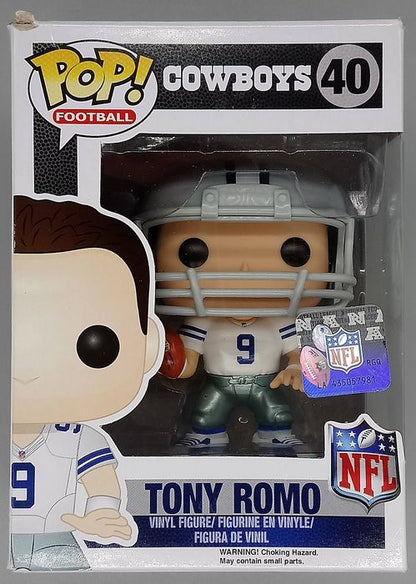 #40 Tony Romo - NFL Dallas Cowboys - Box Damaged Funko POP