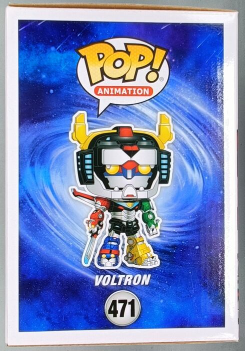 #471 Voltron - 6 Inch Metallic - Voltron Funko POP