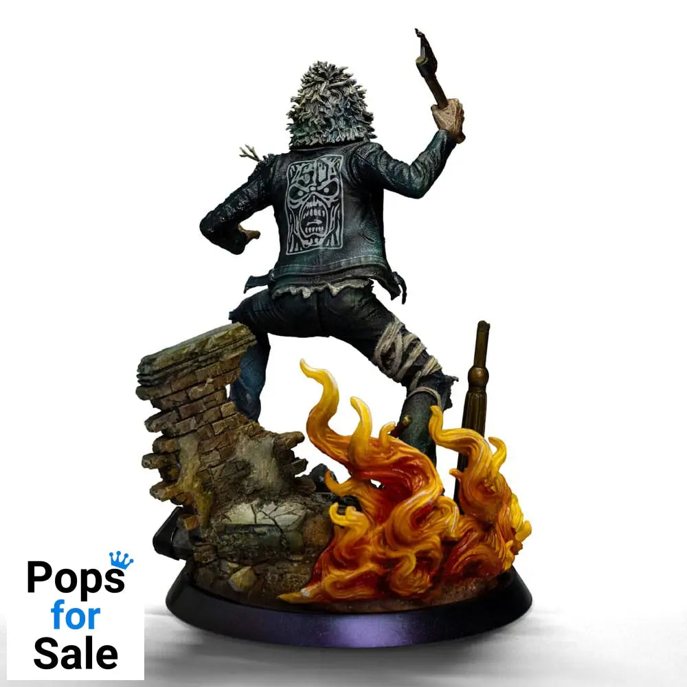 Iron Maiden Art Scale Statue 1/10 Eddie 50th Year Anniversary 22 cm