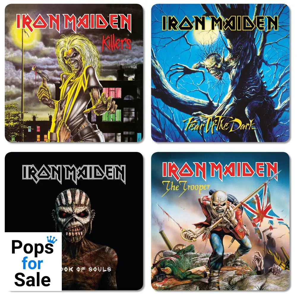Iron Maiden Coaster Pack (4)