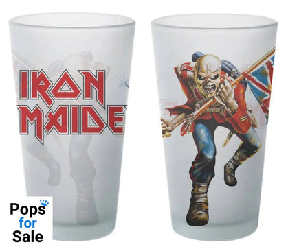 Iron Maiden Pint Glass The Trooper