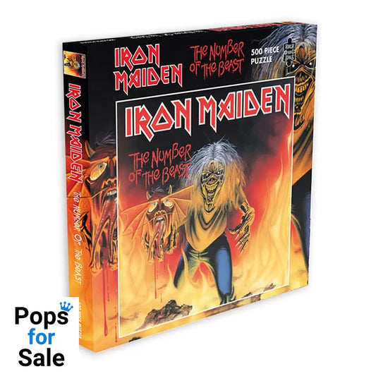 Iron Maiden Rock Saws Jigsaw Puzzle The Number of the Beast Single (500 pieces) Puzzles