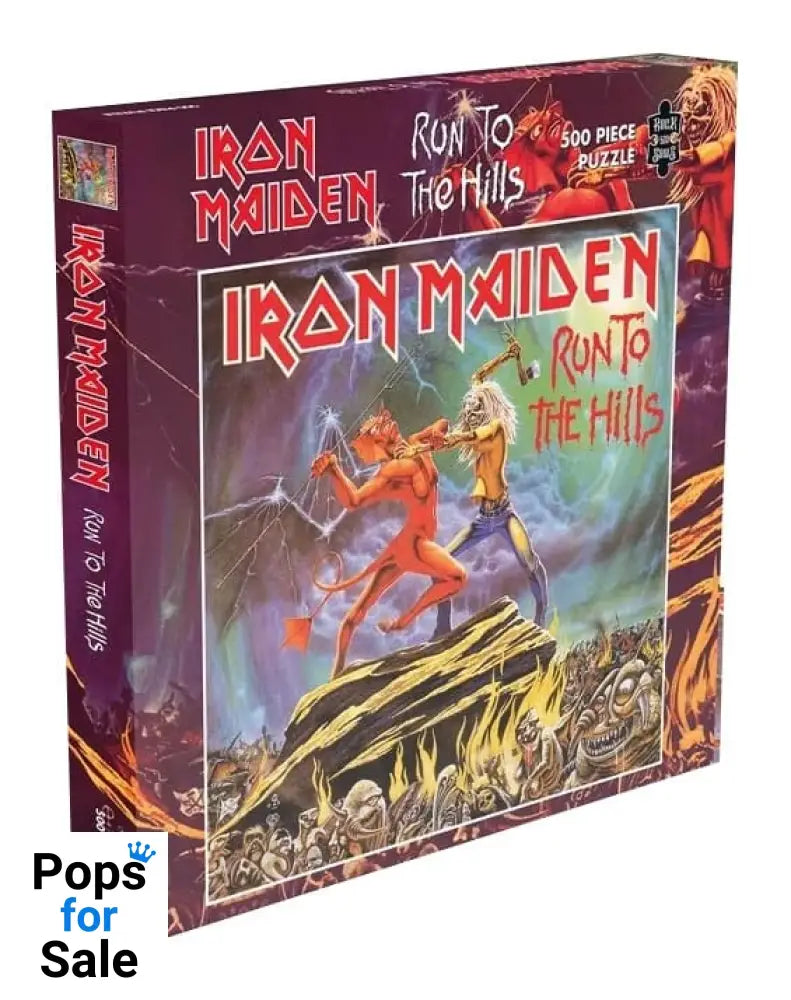 Iron Maiden: Run to the Hills 500 Piece Jigsaw Puzzle Puzzles