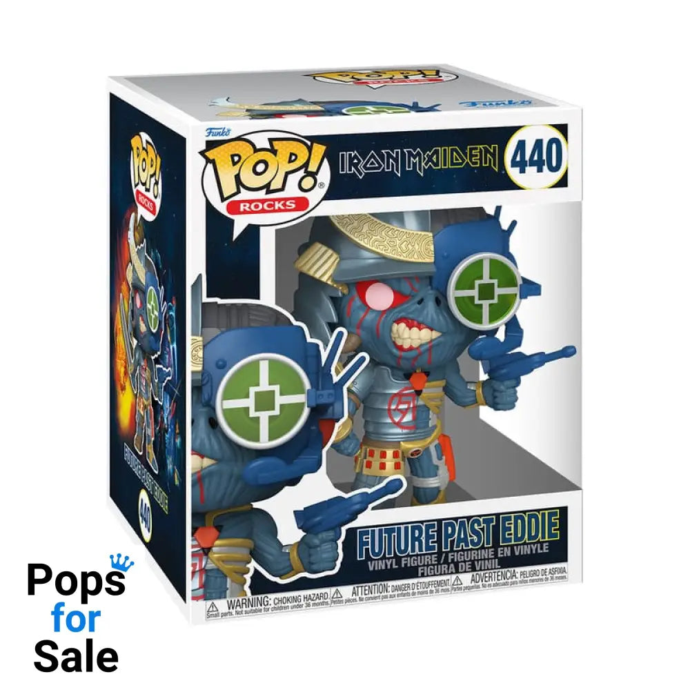 Iron Maiden Super Sized POP! Rocks Vinyl Figure The Future Past 15 cm