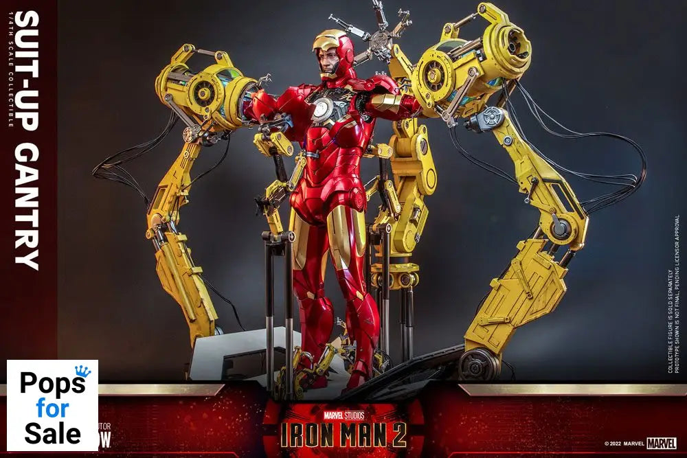 Iron Man 2 Accessories Collection Series Iron Man Suit-Up Gantry