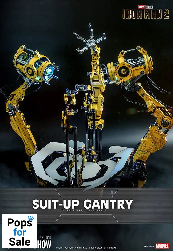 Iron Man 2 Accessories Collection Series Iron Man Suit-Up Gantry