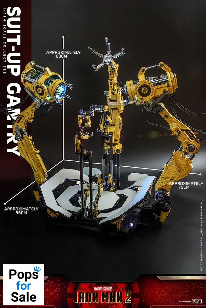 Iron Man 2 Accessories Collection Series Iron Man Suit-Up Gantry