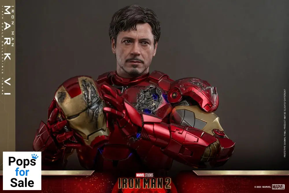 Iron Man 2 Action Figure 1/4 Iron Man Mark VI 48 cm Action figures