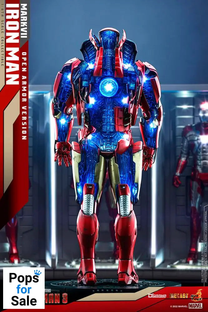 Iron Man 3 Diorama 1/6 Iron Man Mark VII (Open Armor Version) 32 cm