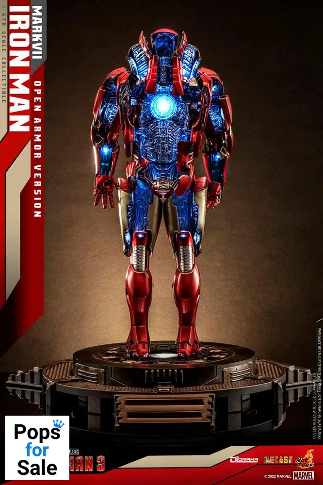 Iron Man 3 Diorama 1/6 Iron Man Mark VII (Open Armor Version) 32 cm