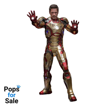 Iron Man 3 Movie Masterpiece Diecast Action Figure 1/6 Iron Man Mark XLII (2.0) Deluxe 32 cm