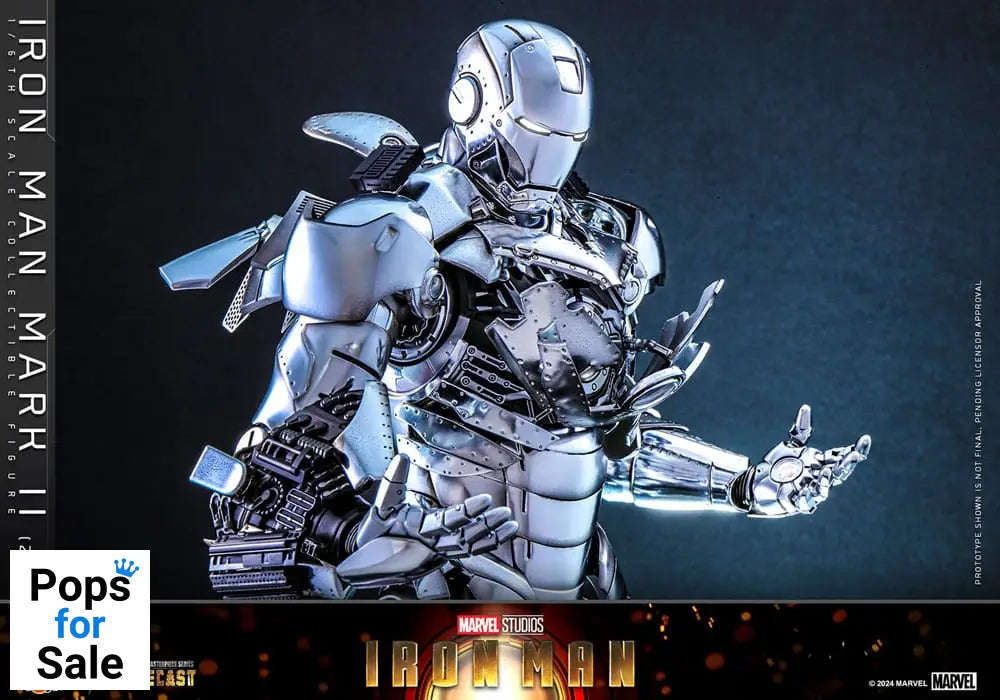 Iron Man Action Figure 1/6 Iron Man Mark II (2.0) 33 cm Action figures 30 cm