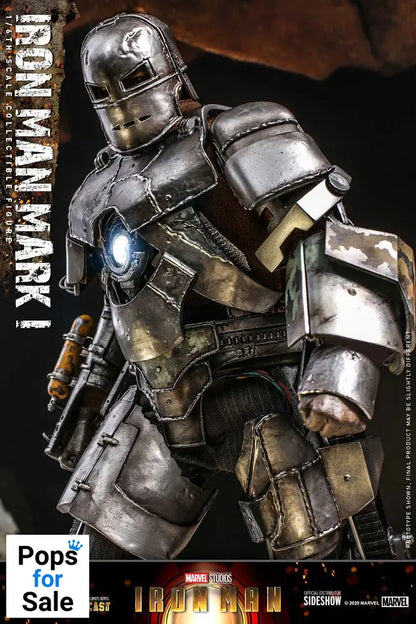 Iron Man Movie Masterpiece Action Figure 1/6 Iron Man Mark I 30 cm