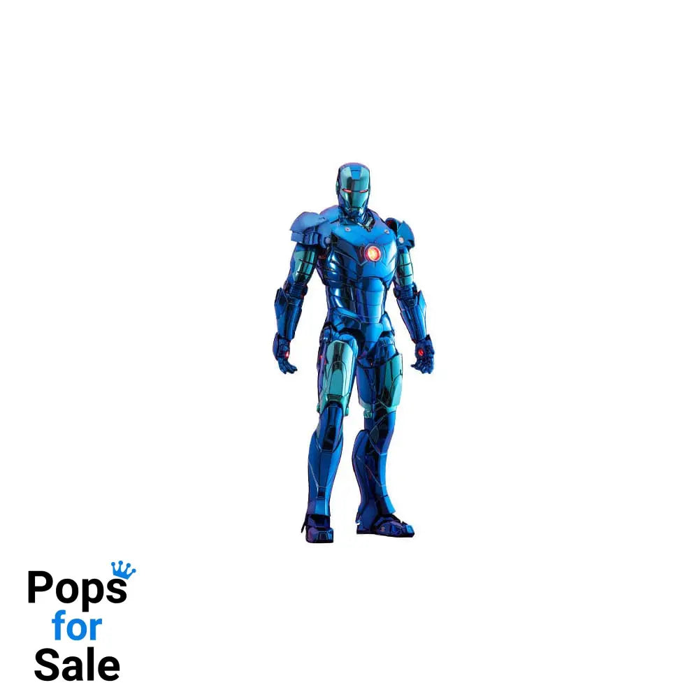 Iron Man Movie Masterpiece Diecast Action Figure 1/6 Iron Man Mark III (Stealth Mode Ver.) 2.0 Hot Toys Exclusive 33 cm