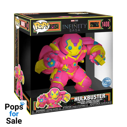 Iron Man Super Sized Jumbo POP! Vinyl Figure Hulkbuster(BLKLT) 25 cm
