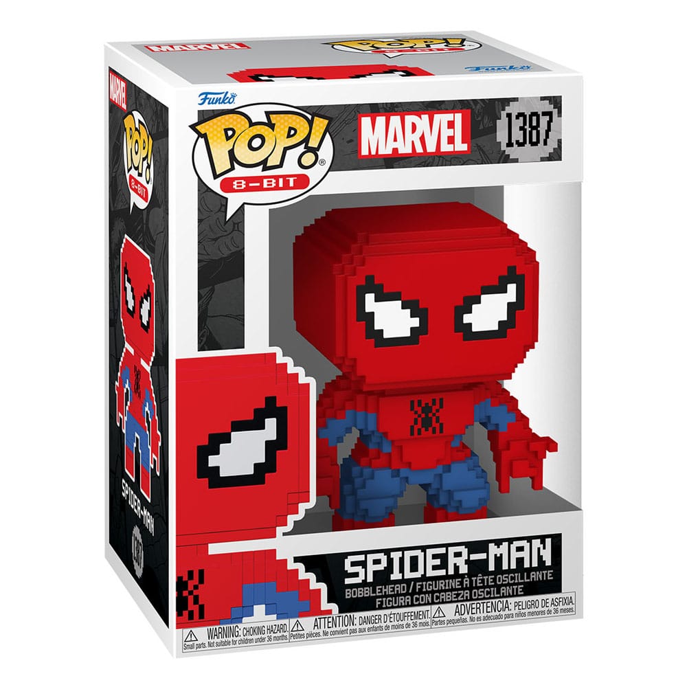 1387 Spider-Man - Marvel 8-Bit Funko POP Preorder