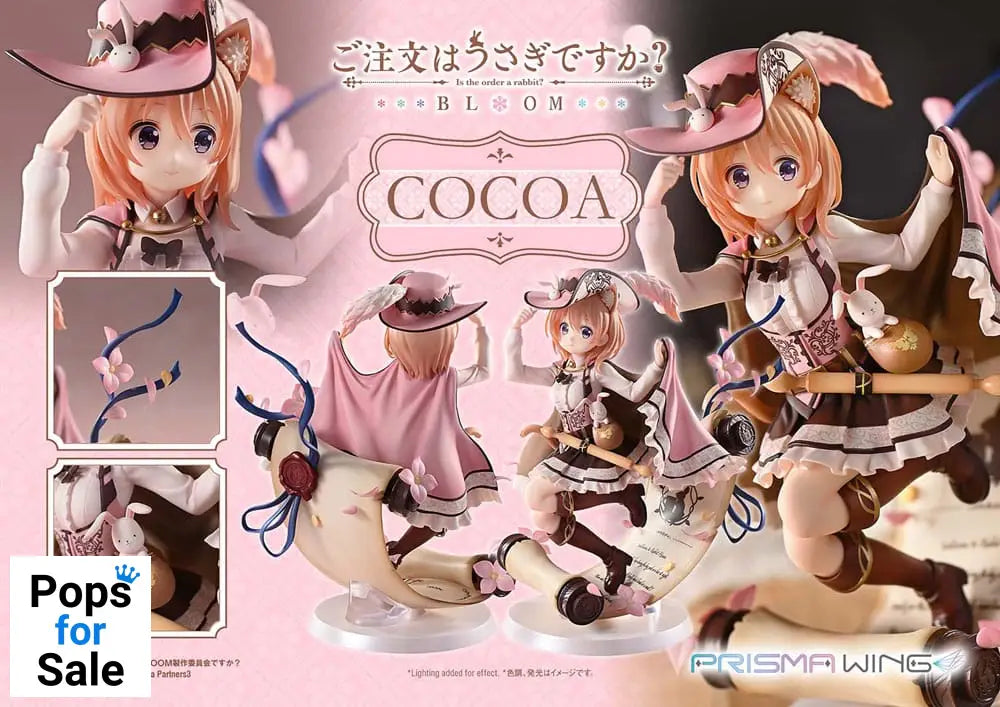 Is the Order a Rabbit? Bloom Prisma Wing PVC Statue 1/7 Cocoa 21 cm