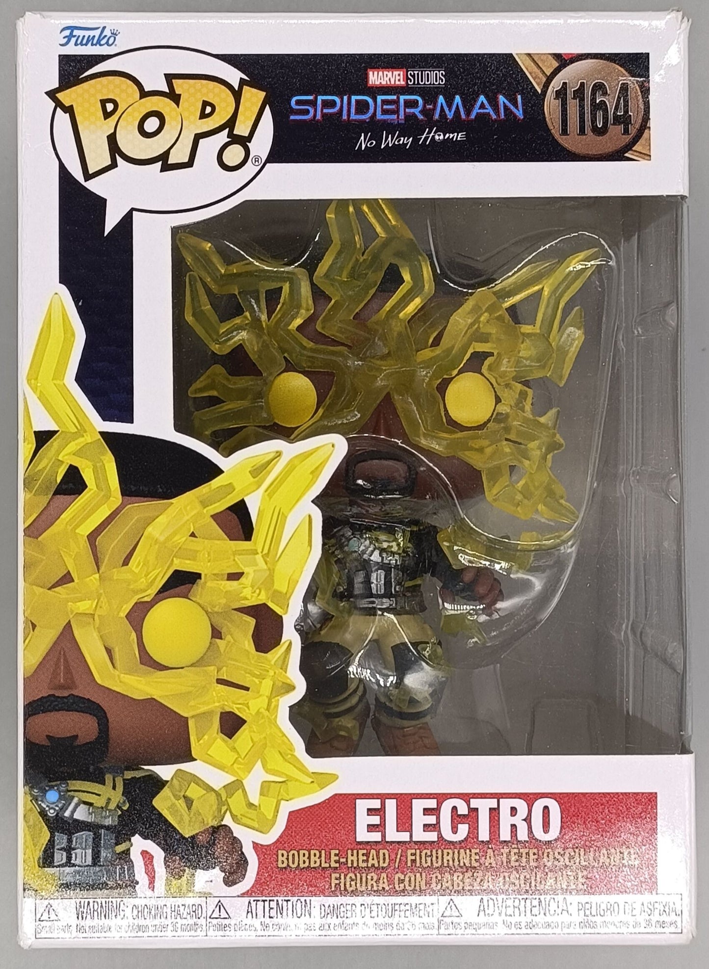 1164 Electro - Marvel Spider-man No Way Home - Funko POP - Box Damaged